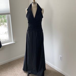 Black gown